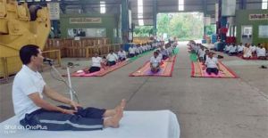 जेएसपीएल में मनाया गया अंतर्राष्ट्रीय योग दिवस जेएसपीएल में मनाया गया अंतर्राष्ट्रीय योग दिवस