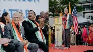 बिल गेट्स ने सिएटल में पहले भारत दिवस समारोह की शुरुआत की