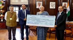 एसबीआई ने 2024-25 के लिए सरकार को 8,076.84 करोड़ रुपये का दिया लाभांश