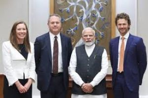 वॉलमार्ट इंक के चेयरमैन मैकमिलन ने प्रधानमंत्री मोदी से मुलाकात की