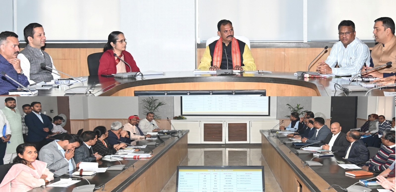 लोगों को बेहतर स्वास्थ्य सुविधाएं पहुंचाएं: स्वास्थ्य मंत्री श्याम बिहारी जायसवाल लोगों को बेहतर स्वास्थ्य सुविधाएं पहुंचाएं: स्वास्थ्य मंत्री श्याम बिहारी जायसवाल