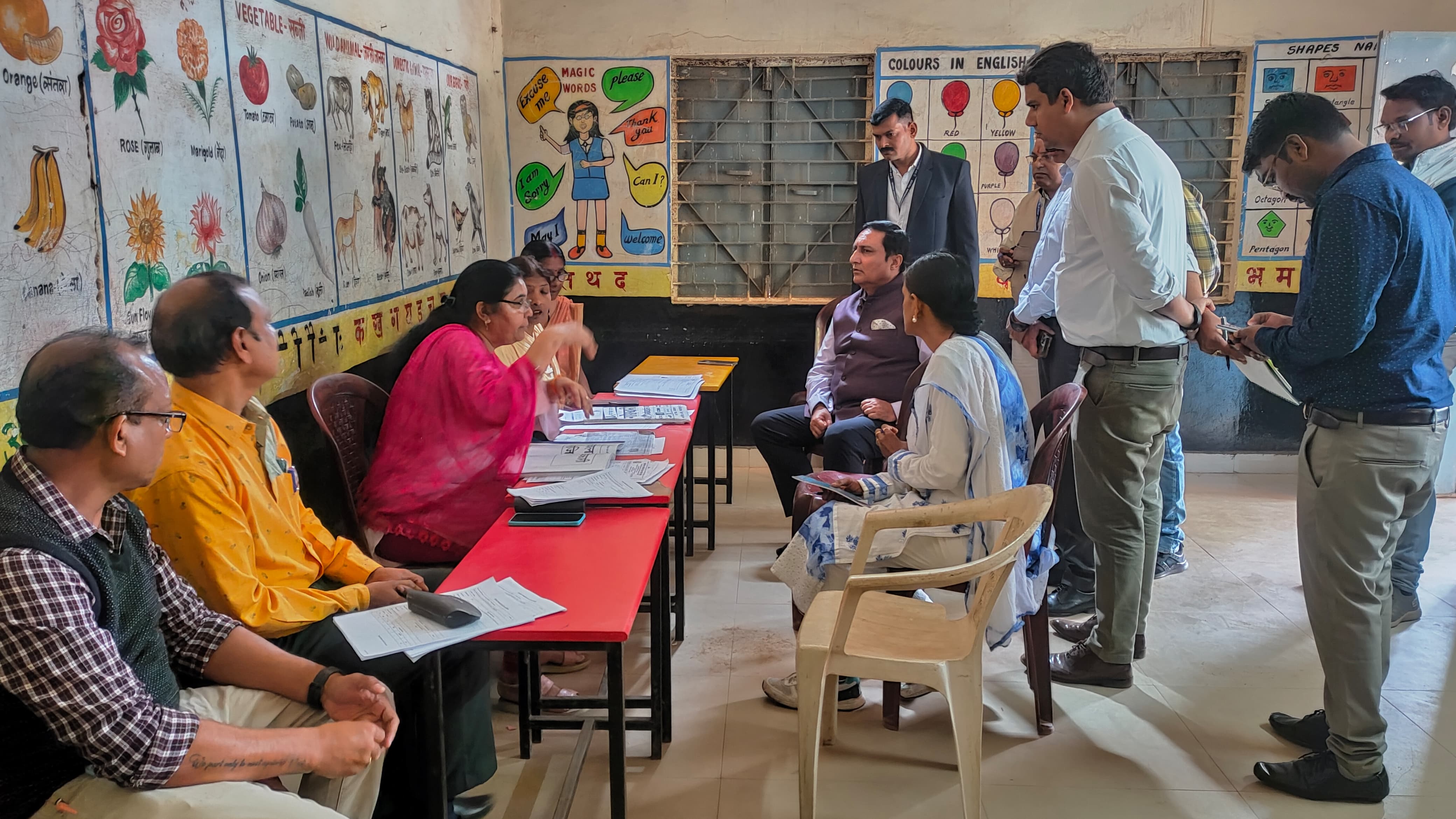 कमिश्नर डॉ. संजय कुमार अलंग ने किया मतदान केंद्रों का निरीक्षण कमिश्नर डॉ. संजय कुमार अलंग ने किया मतदान केंद्रों का निरीक्षण