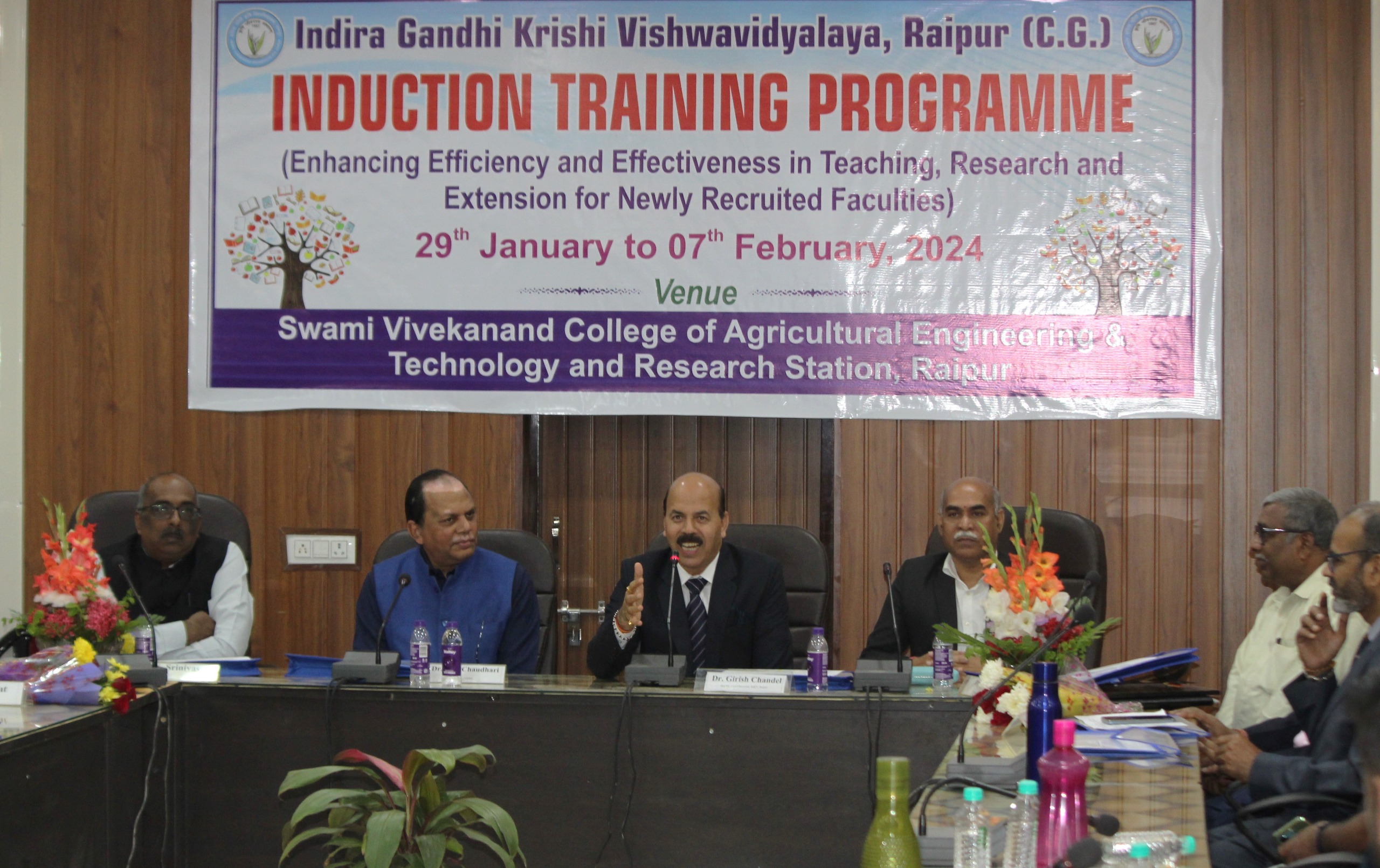 कृषि विश्वविद्यालय में नवनियुक्त सहायक प्राध्यापकों एवं विषय वस्तु विशेषज्ञों हेतु 10 दिवसीय प्रेरण प्रशिक्षण कार्यक्रम प्रारंभ कृषि विश्वविद्यालय में नवनियुक्त सहायक प्राध्यापकों एवं विषय वस्तु विशेषज्ञों हेतु 10 दिवसीय प्रेरण प्रशिक्षण कार्यक्रम प्रारंभ
