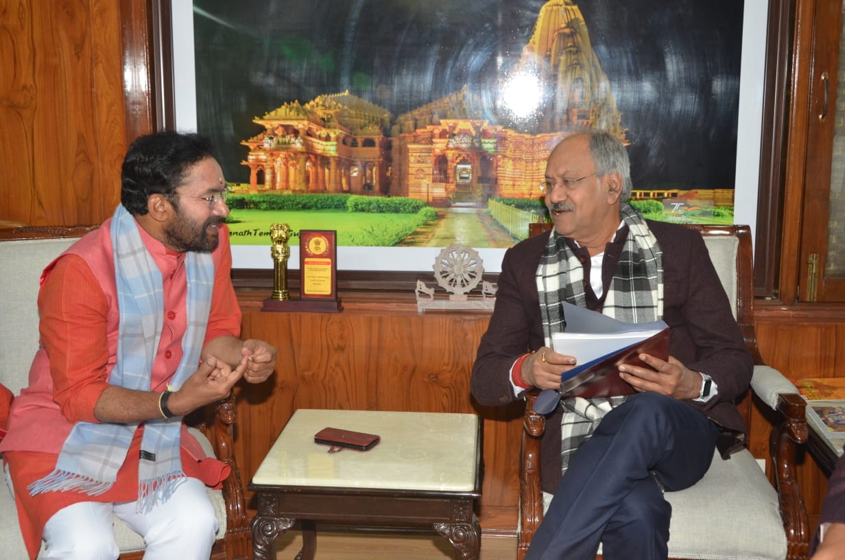 केंद्रीय पर्यटन मंत्री से मिले मंत्री बृजमोहन अग्रवाल केंद्रीय पर्यटन मंत्री से मिले मंत्री बृजमोहन अग्रवाल