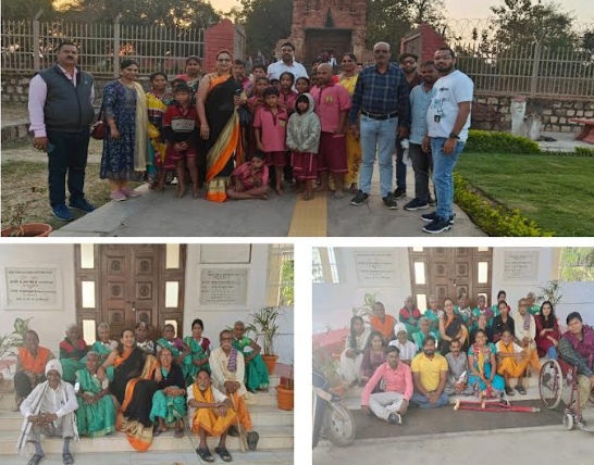 समाज कल्याण विभाग द्वारा विभिन्न संस्थाओं के 110 व्यक्तियों को शैक्षणिक भ्रमण कराया गया समाज कल्याण विभाग द्वारा विभिन्न संस्थाओं के 110 व्यक्तियों को शैक्षणिक भ्रमण कराया गया