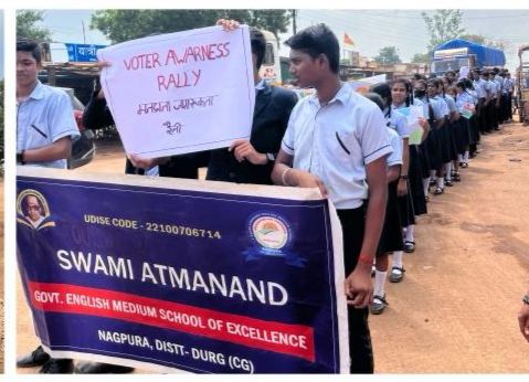 मतदाता जागरूकता कार्यक्रम स्वीप अंतर्गत शत-प्रतिशत मतदान के लिए किया जागरूक मतदाता जागरूकता कार्यक्रम स्वीप अंतर्गत शत-प्रतिशत मतदान के लिए किया जागरूक