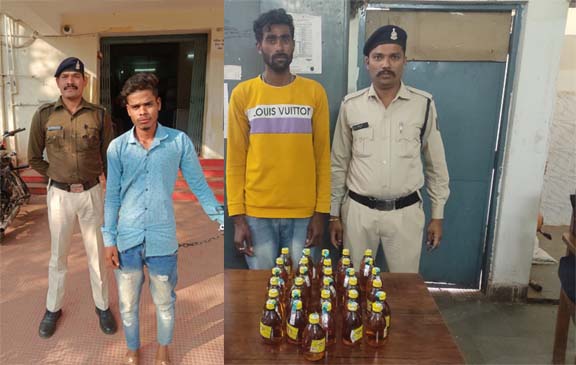 कुंडा और पलौद के 2 आरोपी शराब कोचिये मंदिर हसौद थाना अमला के हत्थे चढ़े कुंडा और पलौद के 2 आरोपी शराब कोचिये मंदिर हसौद थाना अमला के हत्थे चढ़े