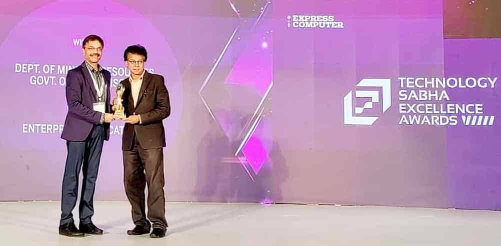 छत्तीसगढ के ‘खनिज ऑनलाईन’ पोर्टल को एक्सीलेंस अवार्ड छत्तीसगढ के ‘खनिज ऑनलाईन’ पोर्टल को एक्सीलेंस अवार्ड