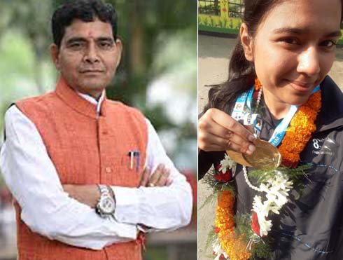 खेलमंत्री ने वूडबाल खिलाड़ी को दी बधाई और शुभकामनाएं खेलमंत्री ने वूडबाल खिलाड़ी को दी बधाई और शुभकामनाएं