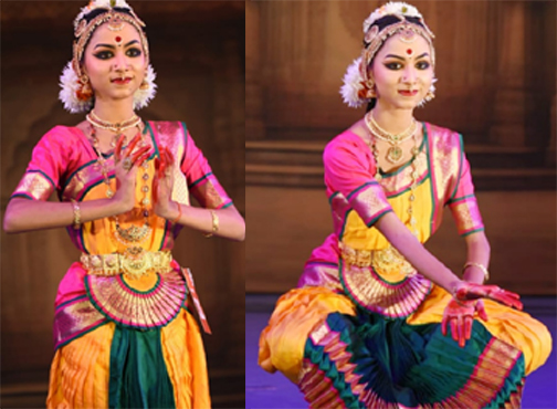 भरतनाट्यम महोत्सव में संत ज्ञानेश्वर स्कूल की अदिति प्रथम भरतनाट्यम महोत्सव में संत ज्ञानेश्वर स्कूल की अदिति प्रथम