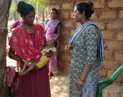 सामुदायिक पोषण व्यवहार की हो रही पहल सामुदायिक पोषण व्यवहार की हो रही पहल