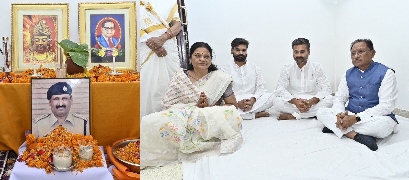 मुख्यमंत्री विष्णु देव साय ने स्व. बहादुर सिंह जागृत को श्रद्धांजलि अर्पित की मुख्यमंत्री विष्णु देव साय ने स्व. बहादुर सिंह जागृत को श्रद्धांजलि अर्पित की