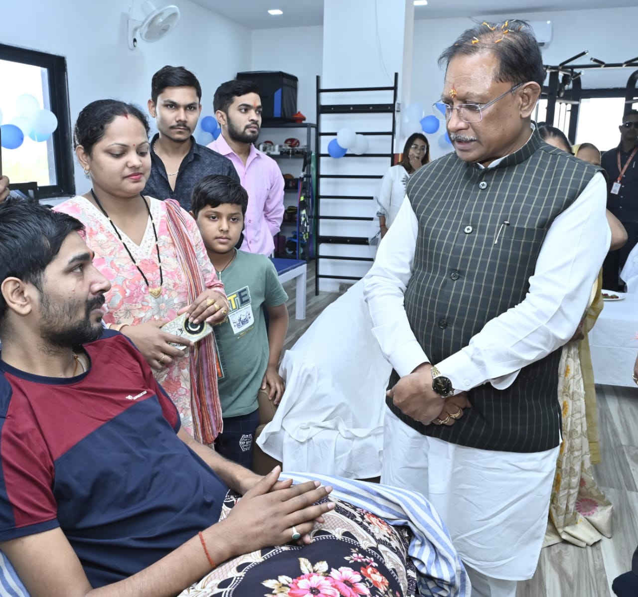 मुख्यमंत्री विष्णु देव साय ने न्यूरो स्पाइन रिहैबिलिटेशन सेंटर का किया शुभारंभ मुख्यमंत्री विष्णु देव साय ने न्यूरो स्पाइन रिहैबिलिटेशन सेंटर का किया शुभारंभ