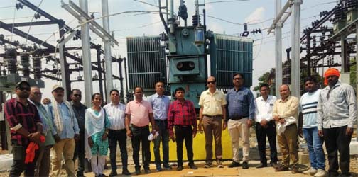कुमरदा उपकेन्द्र में 3.15 एम.व्ही.ए. का अतिरिक्त पॉवर ट्रांसफार्मर किया गया ऊर्जीकृत कुमरदा उपकेन्द्र में 3.15 एम.व्ही.ए. का अतिरिक्त पॉवर ट्रांसफार्मर किया गया ऊर्जीकृत