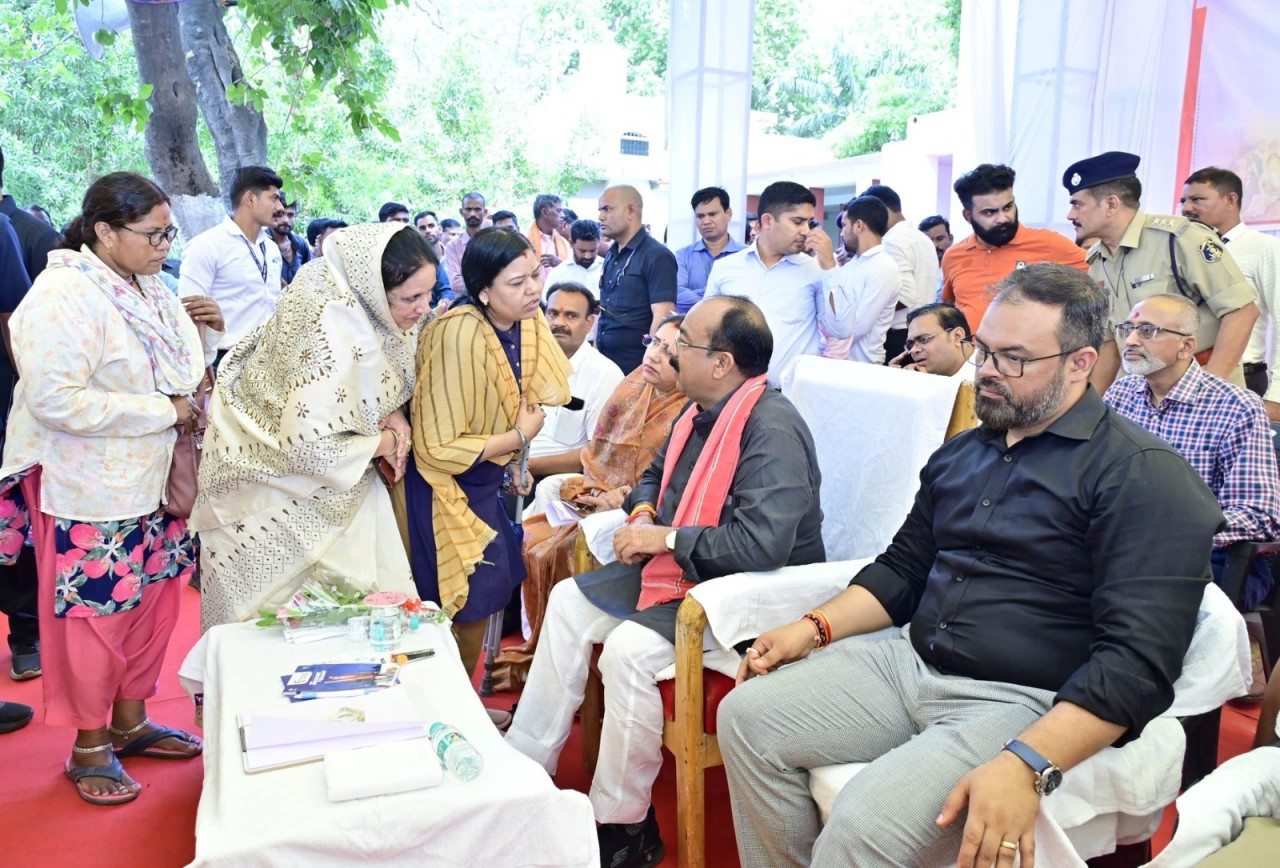 जन संवाद से जन कल्याण ही विष्णु के सुशासन का उद्देश्य - अरुण साव जन संवाद से जन कल्याण ही विष्णु के सुशासन का उद्देश्य - अरुण साव