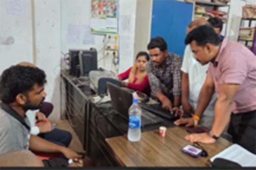 एग्रीस्टेक पोर्टल में कृषक जोड़ो अभियान के तहत कृषकों का किया जा रहा पंजीयन एग्रीस्टेक पोर्टल में कृषक जोड़ो अभियान के तहत कृषकों का किया जा रहा पंजीयन