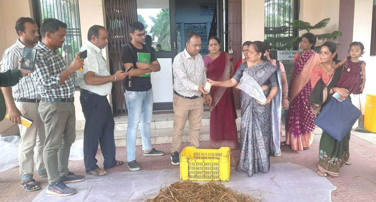 कृषि विज्ञान केन्द्र में मशरूम उत्पादन का प्रशिक्षण कृषि विज्ञान केन्द्र में मशरूम उत्पादन का प्रशिक्षण