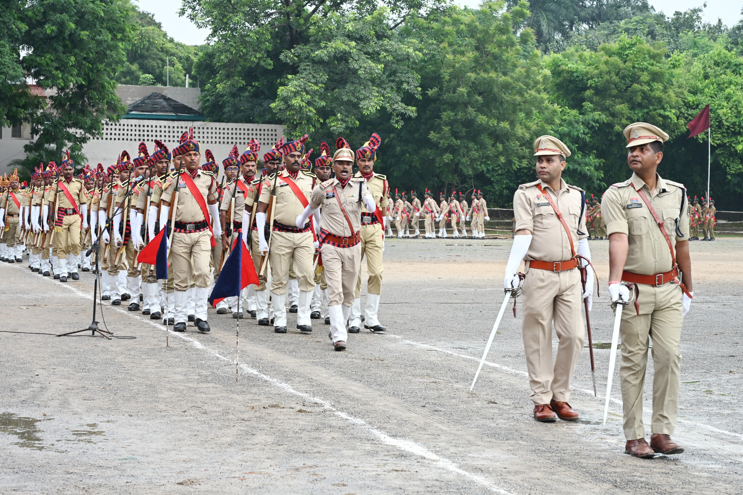 स्वतंत्रता दिवस समारोह का किया गया फुल ड्रेस रिहर्सल स्वतंत्रता दिवस समारोह का किया गया फुल ड्रेस रिहर्सल