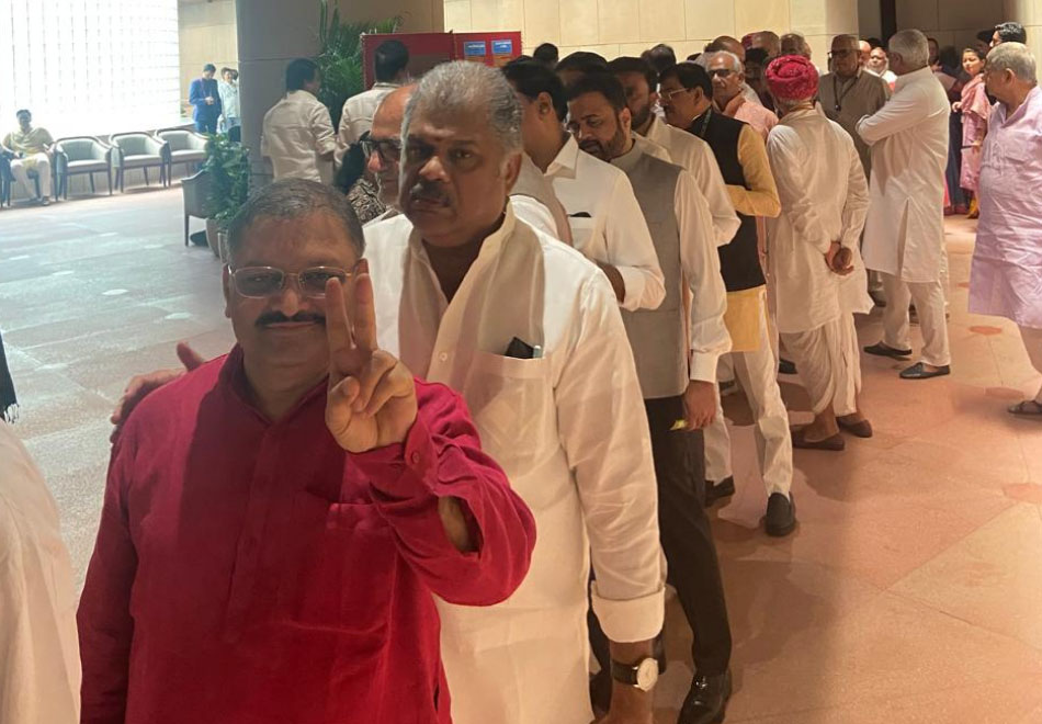 उप राष्ट्रपति निर्वाचन में भाजपा सांसदों ने सक्रिय सहभागिता निभाई उप राष्ट्रपति निर्वाचन में भाजपा सांसदों ने सक्रिय सहभागिता निभाई