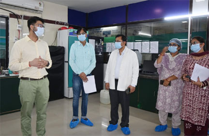 जिला अस्पताल बलौदाबाजार के इंटिग्रेटेड पब्लिक हेल्थ लैब की स्टैंडर्ड परखने आएगी एनक्यूएएस की टीम जिला अस्पताल बलौदाबाजार के इंटिग्रेटेड पब्लिक हेल्थ लैब की स्टैंडर्ड परखने आएगी एनक्यूएएस की टीम