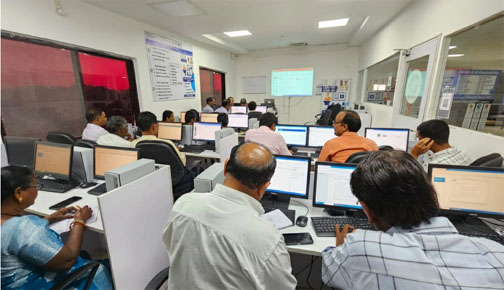 कर्मचारियों को मिल रहा डिजिटल दक्षता का प्रशिक्षण कर्मचारियों को मिल रहा डिजिटल दक्षता का प्रशिक्षण