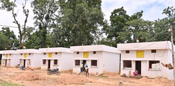 मसानडबरा आवास कॉलोनी बनेगी कमार समाज की पहचान मसानडबरा आवास कॉलोनी बनेगी कमार समाज की पहचान