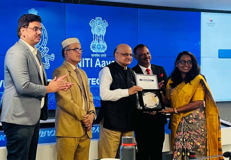 कुपोषण प्रबंधन में नवाचार का राष्ट्रीय सम्मान : मोहला–मानपुर–अंबागढ़ चौकी जिला देश में तीसरे स्थान पर कुपोषण प्रबंधन में नवाचार का राष्ट्रीय सम्मान : मोहला–मानपुर–अंबागढ़ चौकी जिला देश में तीसरे स्थान पर