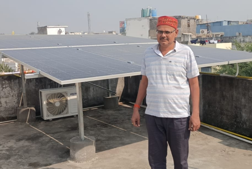 प्रधानमंत्री सूर्यघर मुफ्त बिजली योजना : जितेन्द्र शर्मा को बिजली बिल से मिली राहत प्रधानमंत्री सूर्यघर मुफ्त बिजली योजना : जितेन्द्र शर्मा को बिजली बिल से मिली राहत