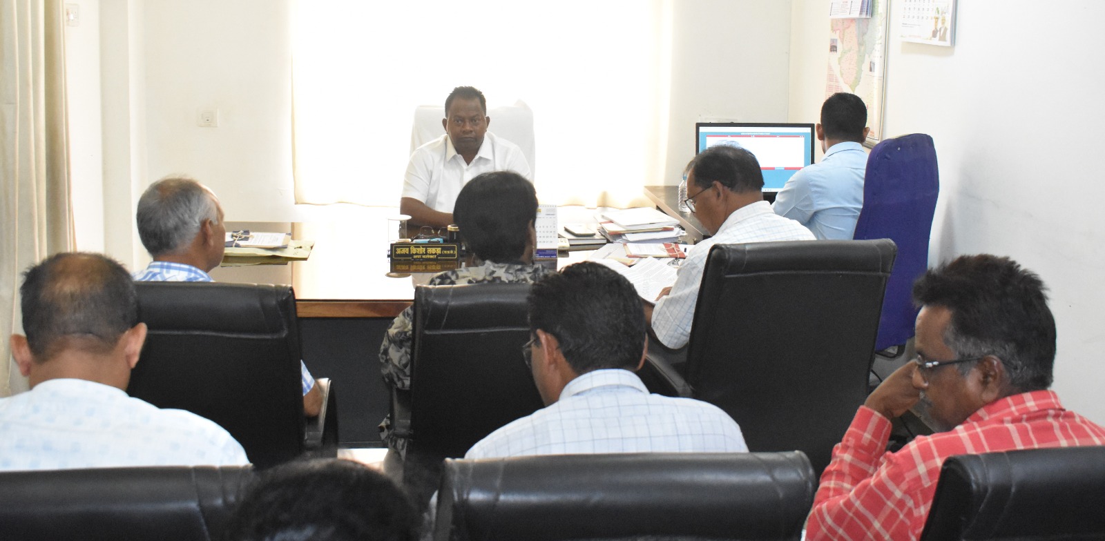 पीएससी प्रारंभिक परीक्षा के सफल आयोजन हेतु अपर कलेक्टर ने दिए आवश्यक दिशा-निर्देश पीएससी प्रारंभिक परीक्षा के सफल आयोजन हेतु अपर कलेक्टर ने दिए आवश्यक दिशा-निर्देश