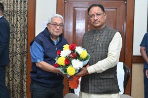 मुख्यमंत्री श्री साय से शहीद कर्नल विप्लव त्रिपाठी के पिता ने की सौजन्य मुलाकात मुख्यमंत्री श्री साय से शहीद कर्नल विप्लव त्रिपाठी के पिता ने की सौजन्य मुलाकात