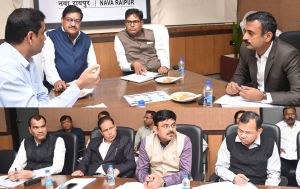 वित्त मंत्री ओपी चौधरी ने की खाद्य एवं नागरिक आपूर्ति विभाग के विभागीय बजट की समीक्षा वित्त मंत्री ओपी चौधरी ने की खाद्य एवं नागरिक आपूर्ति विभाग के विभागीय बजट की समीक्षा