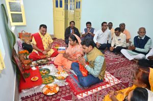  मंत्री  टंकराम वर्मा ने तिल्दा में विधायक कार्यालय का किया उद्घाटन