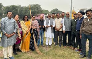 स्वच्छता अभियान चलाया गया स्वच्छता अभियान चलाया गया