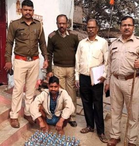 बालोद  जिले में 25.38 लीटर अवैध शराब जप्त, एक आरोपी जेल भेजा गया