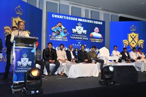 छत्तीसगढ़ वारियर्स से राज्य को खेल जगत में भी मिलेगी नई पहचान: मुख्यमंत्री श्री साय छत्तीसगढ़ वारियर्स से राज्य को खेल जगत में भी मिलेगी नई पहचान: मुख्यमंत्री श्री साय