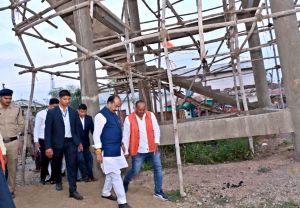 उप मुख्यमंत्री अरुण साव के निर्देश के बाद पानी टंकी के निर्माण में आई तेजी उप मुख्यमंत्री अरुण साव के निर्देश के बाद पानी टंकी के निर्माण में आई तेजी