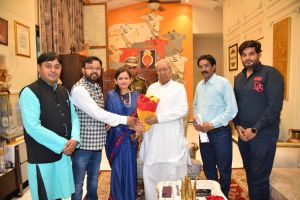  राज्यपाल श्री हरिचंदन से उत्कल समाज के प्रतिनिधिमण्डल ने की सौजन्य भेंट