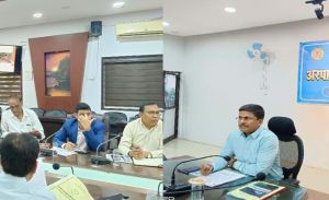 अरपा नदी के संरक्षण एवं संवर्धन के लिए कलेक्टर की अध्यक्षता में विचार विमर्श