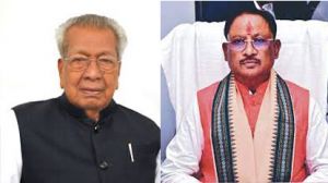 राज्यपाल हरिचंदन ने मुख्यमंत्री साय को जन्मदिन की शुभकामनाएं दीं राज्यपाल हरिचंदन ने मुख्यमंत्री साय को जन्मदिन की शुभकामनाएं दीं