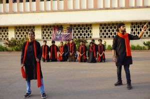 एनआईटी में ' मेरा पहला वोट देश के लिए' कार्यक्रम के तहत किया गया नुक्कड़ नाटक और शपथ समारोह का आयोजन एनआईटी में ' मेरा पहला वोट देश के लिए' कार्यक्रम के तहत किया गया नुक्कड़ नाटक और शपथ समारोह का आयोजन