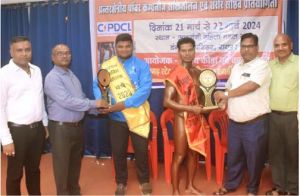  पॉवर लिफ्टिंग में रायपुर रीजन और बॉडी बिल्डिंग में दुर्ग रीजन की टीम ने जीता खिताब