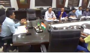 कलेक्टर ने बैठक में की स्वास्थ्य विभाग की समीक्षा कलेक्टर ने बैठक में की स्वास्थ्य विभाग की समीक्षा