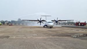 इंडिगो की नियमित विमान सेवा से जुड़ा जगदलपुर इंडिगो की नियमित विमान सेवा से जुड़ा जगदलपुर