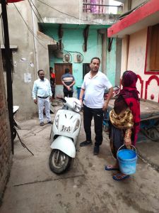 रमण मन्दिर वार्ड में पेयजल की कमी समस्या हुई दूर रमण मन्दिर वार्ड में पेयजल की कमी समस्या हुई दूर