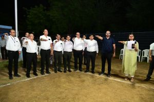 मतदाता जागरूकता हेतु दुर्ग जिला प्रशासन बनाम भिलाई इस्पात संयंत्र मैत्रीपूर्ण वॉलीबॉल मैच का आयोजन मतदाता जागरूकता हेतु दुर्ग जिला प्रशासन बनाम भिलाई इस्पात संयंत्र मैत्रीपूर्ण वॉलीबॉल मैच का आयोजन