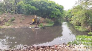  निगम क्षेत्र में वर्षाऋतु को ध्यान मे रखते हुए नहर-नालियो का सफाई अभियान