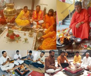  अखिल विश्व गायत्री परिवार के द्वारा बुद्ध पूर्णिमा पर लाखों घरों में सम्पन्न हुआ गृहे गृहे यज्ञ 