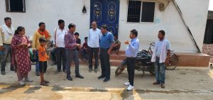  जनसमस्याओं के समाधान हेतु अधिकारियों द्वारा फील्ड भ्रमण