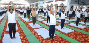 वसुधैव कुटुम्बकम् के उद्देश्य से प्रधानमंत्री श्री मोदी के प्रयासों ने योग को दिलाया वैश्विक दर्जा: सांसद बृजमोहन अग्रवाल