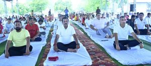  योग की महत्ता को पूरे विश्व ने स्वीकारा है: सांसद श्री विजय बघेल 